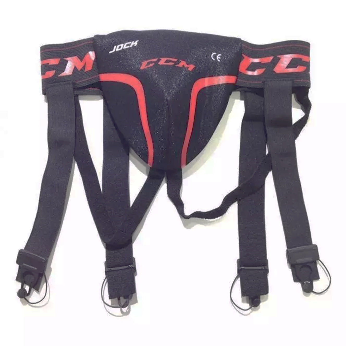 CCM Groin Guard Combo Jock with Stutzenhalter youth